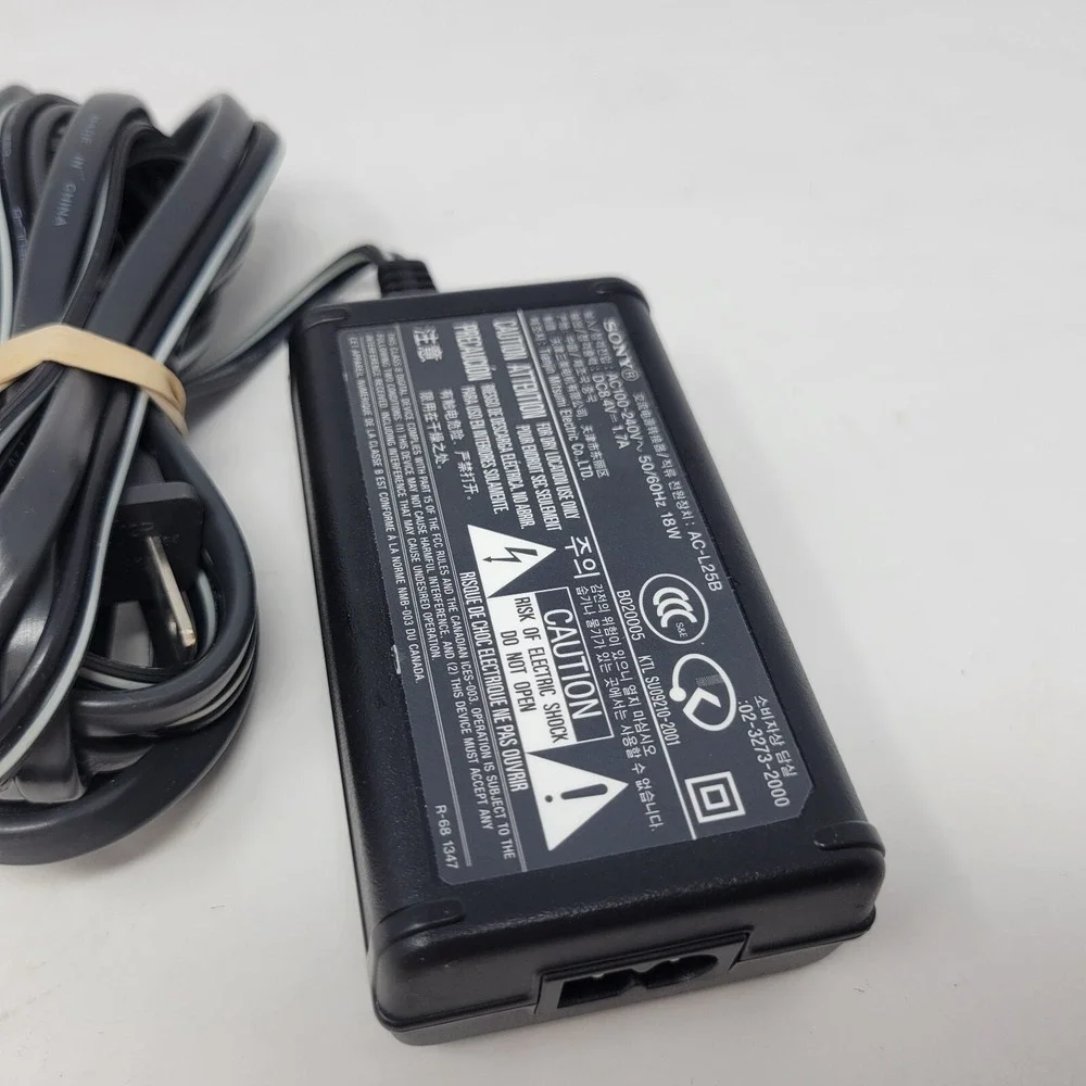 Genuine Sony AC Power Supply Adapter AC-L200‎ - AC-L200C - AC-L200D - AC-L25A